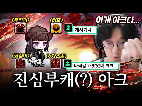 진심부캐 마렵네요.. 직업추천 'S급' 타격감 지립니다 챌섭 아크 육성기 3화 코디까지 다 해버렸습니다 [메이플스토리]